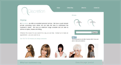 Desktop Screenshot of discretion.uk.net